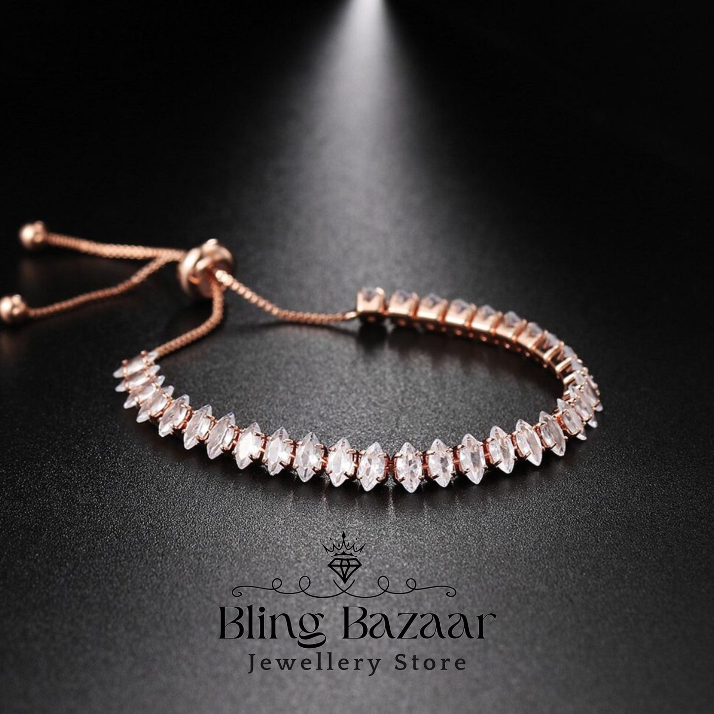 Elegant Marquise Bracelet